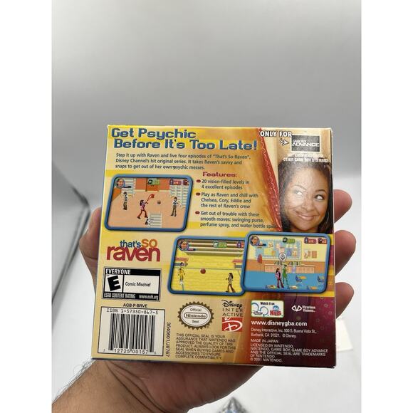 That's So Raven (Nintendo Game Boy Advance GBA) Original Game CIB - Picture 13 of 14